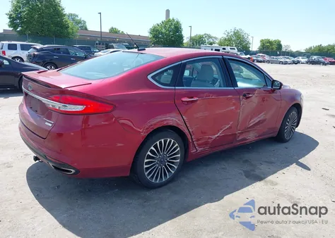 2017 Ford Fusion Titanium из США, поврежденный, VIN 3FA6P0K93HR123956